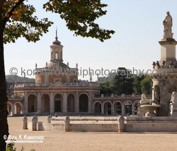 The Royal Palace of Aranjuez located in the town of Aranjuez, Community of Madrid. UNESCO World Heritage Site