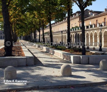 The Royal Palace of Aranjuez located in the town of Aranjuez, Community of Madrid. UNESCO World Heritage Site