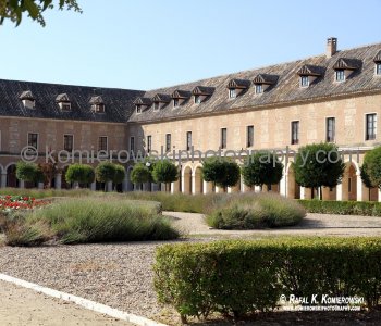 The Royal Palace of Aranjuez located in the town of Aranjuez, Community of Madrid. UNESCO World Heritage Site