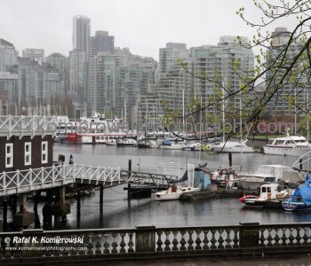 ....at times, in spring, it can seem that the rain will never stop in Vancouver