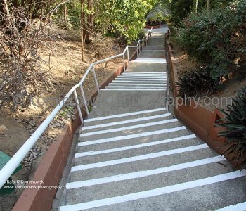 Stairs are everywhere...it is fun to use them...