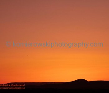 Spectacular sunset, New Mexico