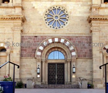 Cathedral Basilica of Saint Francis of Assisi, built 1869, Santa Fe, New Mexico
