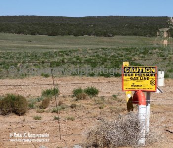 El Paso Gas Pipeline Right of Way through Salinas Basin, New Mexico, USA