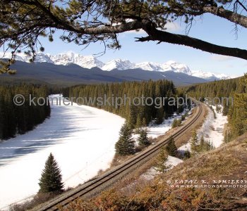 Near Lake Louise, Banff National Park, Alberta, Canada