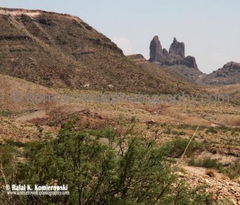 North of the Rio Grande the park is mostly arid and rocky with only limited access by paved roads....