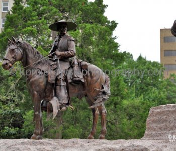 Austin....Sculpted by Armando Hinojosa of Laredo, the monument tells the sweeping story of the first Spanish explorers and the Tejano families who introduced cattle ranching and farming