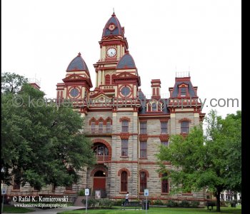 Caldwell County Courthouse in Lockhart, Texas