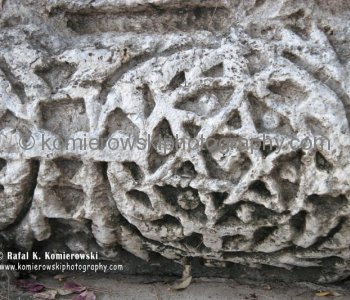 ...intricately carved stonework reliefs...