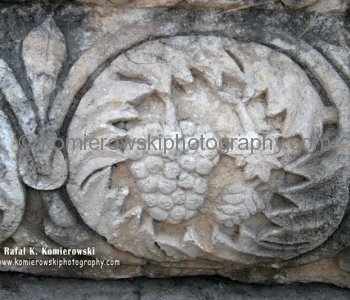 ...intricately carved stonework reliefs...