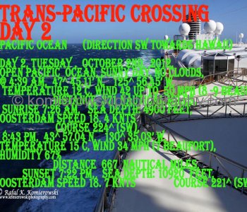 Day 2, MS Oosterdam, Holland America Line.