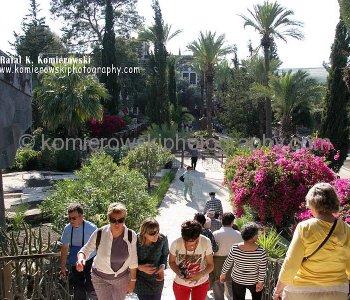 Capernaum - view from The Church of the House of St. Peter