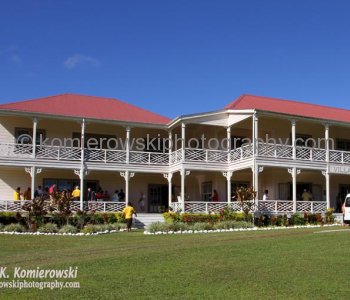 Robert Louis Stevenson Museum at Vailima, Western Samoa....