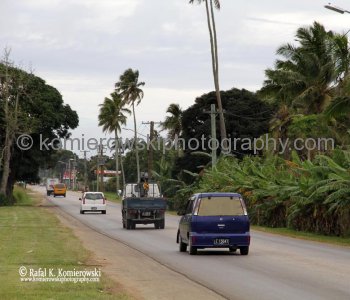 Most cars in Tonga are in a terrible state, maintained on a budget .....