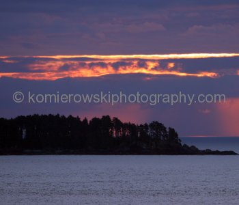 Sunrise at Icy Strait Point