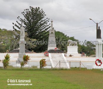 Royal Tomb seen from Kings Road, ...resting place of the late King George Tupou V,  Nuku alofa, Kingdom of Tonga