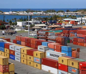 Port Noumea - New Caledonia - International freight exchange...