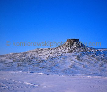 Canadian Arctic, Axel Heiberg Island.  Volcanic component, located on west-central Axel Heiberg Island seen from Massey Sound