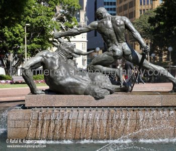 Archibald Fountain commemorates the association forged between Australia and France during World War I
