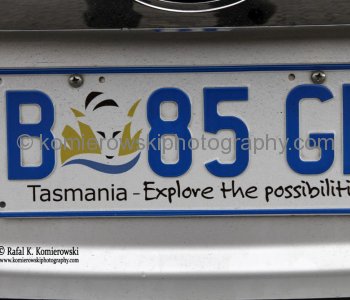 Tasmania ...distinctive number plates...