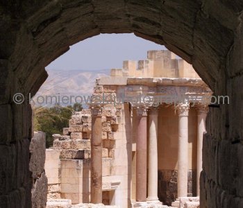 Beit She’an was rebuilt as a Hellenistic city about 2,300 years ago, and was renamed Scythopolis (“City of the Scyths”).