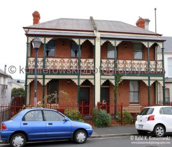 Hobart  feels like parts of Scotland...architecture showing the range of houses from Georgian Colonial to lacy Victorian