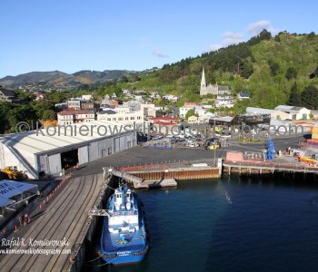 Port Chalmers is the birthplace of New Zealand s modern export trade