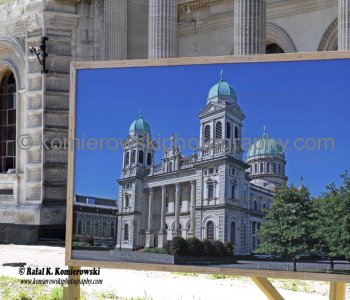 Cathedral of the Blessed Sacrament before  earthquake, Christchurch, New Zealand
