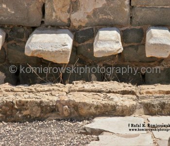 Beit Shean public toilets with no separation between them and no division between male and female