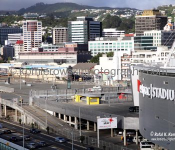 ....early morning...view of Wellington from the 10th deck-MS Oosterdam...