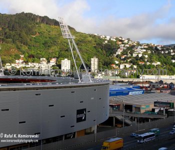 ....early morning...view of Wellington from the 10th deck-MS Oosterdam...