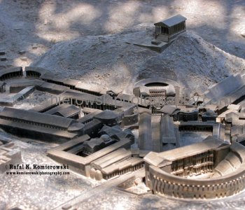 Beit Shean - Scale Model,  gives a magnificent view of the old  city