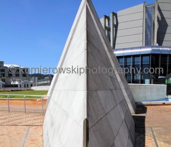 The Pyramid and Michael Fowler Centre, Civic Square, Wellington, New  Zealand
