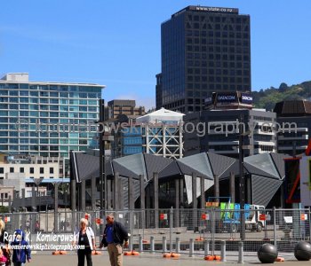 View from Taranaki Street Wharf, Wellington, New Zealand