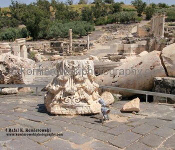 Beit Shean was the Roman showcase city of the East