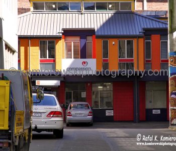Wellington is a mix of modern buildings interspersed by older historic buildings