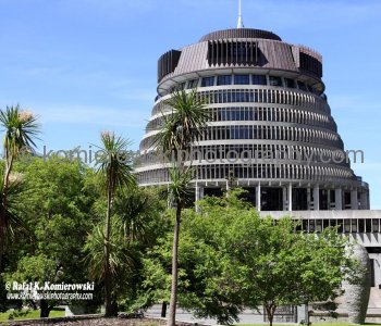 Beehive Parliamentary House,  Wellington, New Zealand