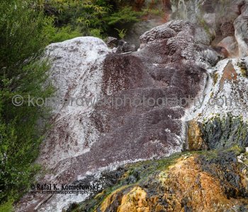 Orakei Korako - The Hidden Valley, south of Rotorua, New Zealand