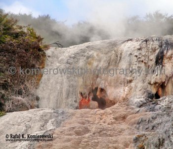 Orakei Korako - The Hidden Valley, south of Rotorua, New Zealand