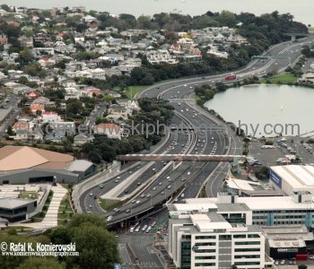 View from Sky Tower, Auckland, New Zealand