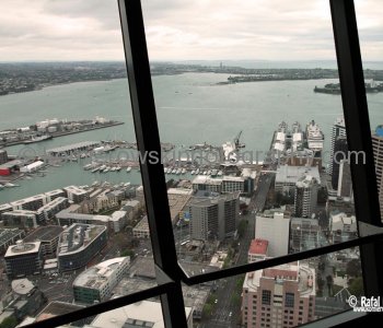 View from Sky Tower, Auckland, New Zealand