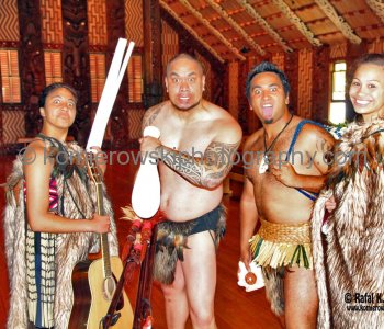 Traditional Dancers, Waitangi Treaty Grounds, New Zealand