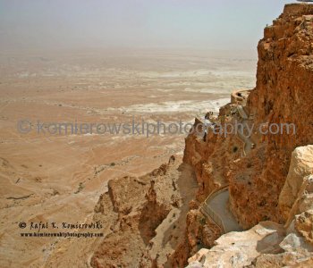 View of Herod Judean Desert and herod