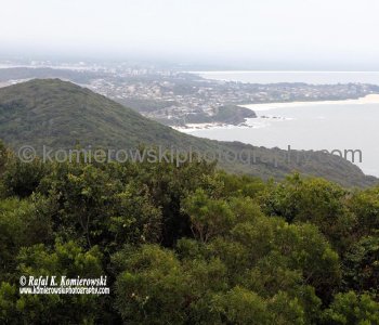 View from Cape Hawke in Booti Booti NP, NSW, Australia