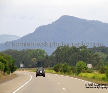 Pacific Highway near Koorainghat, NSW, Australia  (local spring time - November 9th, 2012 at 6:18 pm)