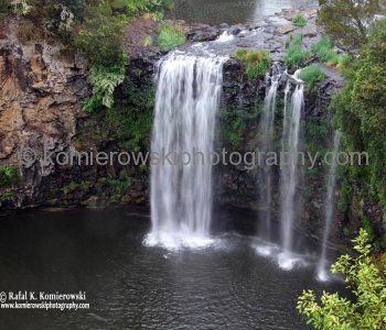 Dangar Falls near Dorrigo, NSW, Australia (rain - local spring time - November 10, 2012)