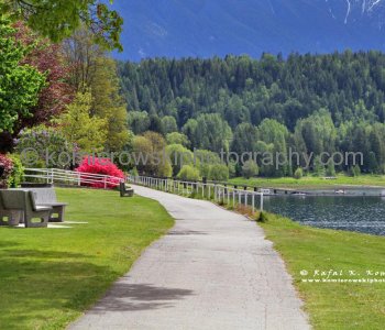 Walkway in Nakusp offers small-town character and rural charm of the Village