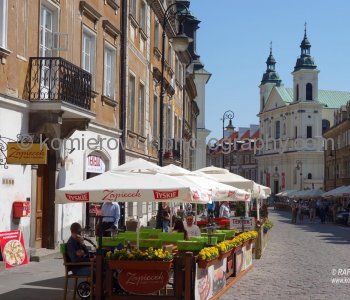 Nowe Miasto- the restored New Town section, Warsaw, Poland