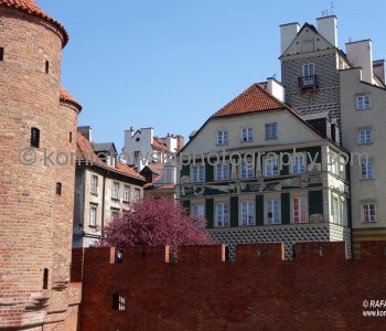 Nowe Miasto- the restored New Town section, Warsaw, Poland