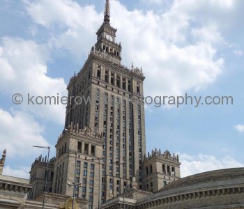 Palace of Culture and Science (in Polish a.k.a. PKiN)....Poles called this ugly oversize wedding cake - as a fraternal gift from the Soviet people !